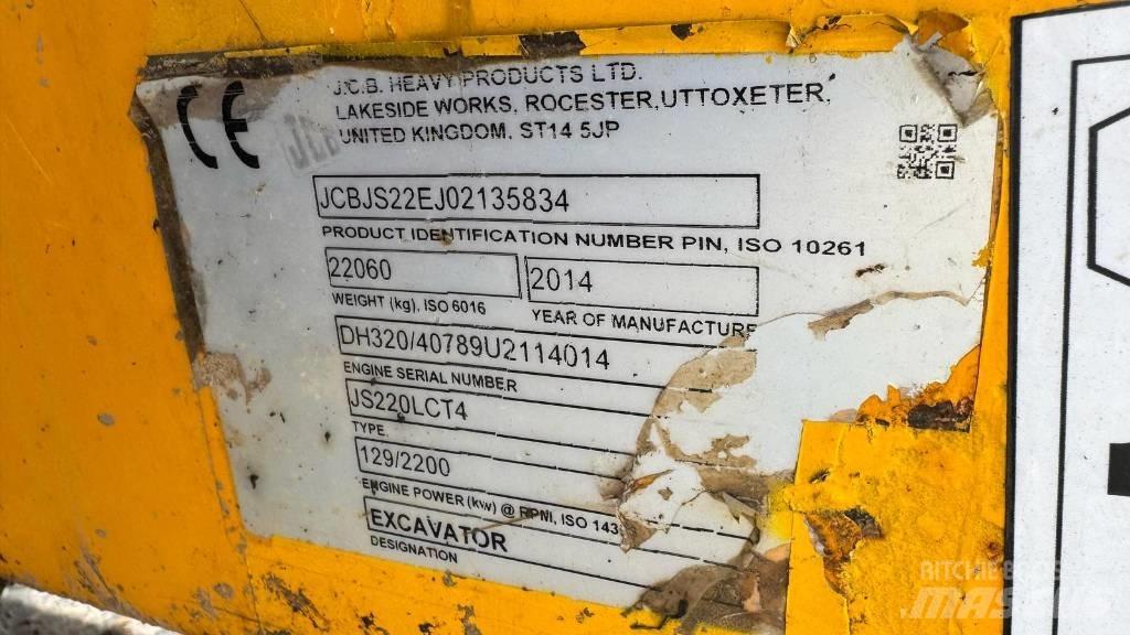 JCB JS 220 LC Excavadoras de cadenas