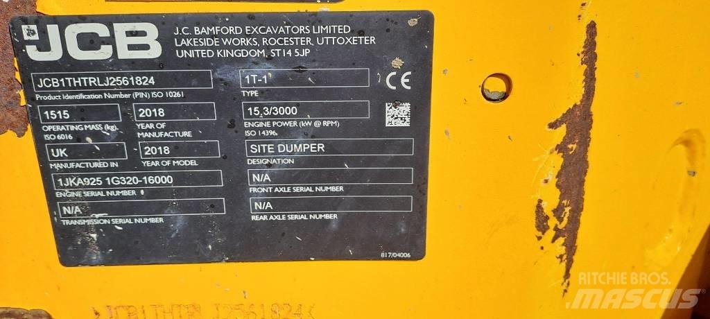 JCB 1 T Dúmpers de obra