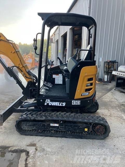 Sany SY 26 U Mini excavadoras < 7t