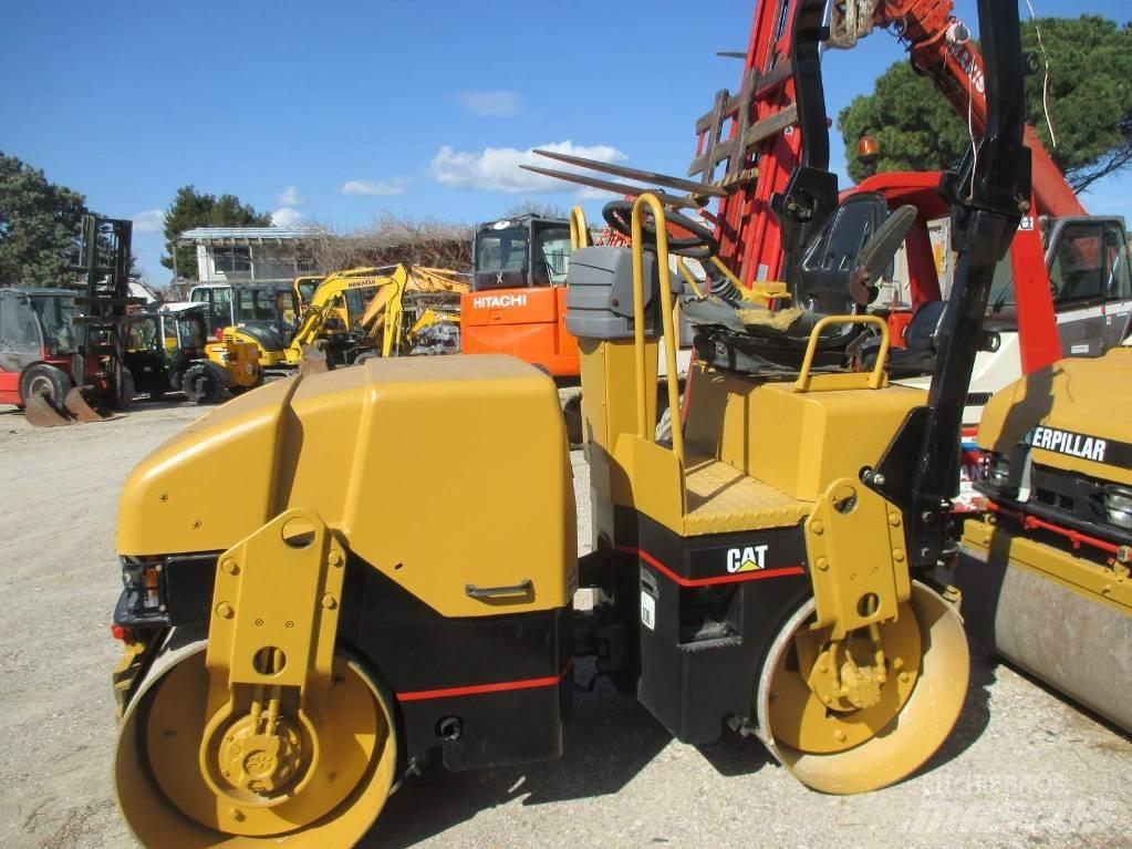 CAT CB 214 E Rodillos de doble tambor