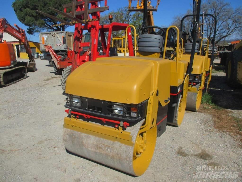 CAT CB 214 E Rodillos de doble tambor