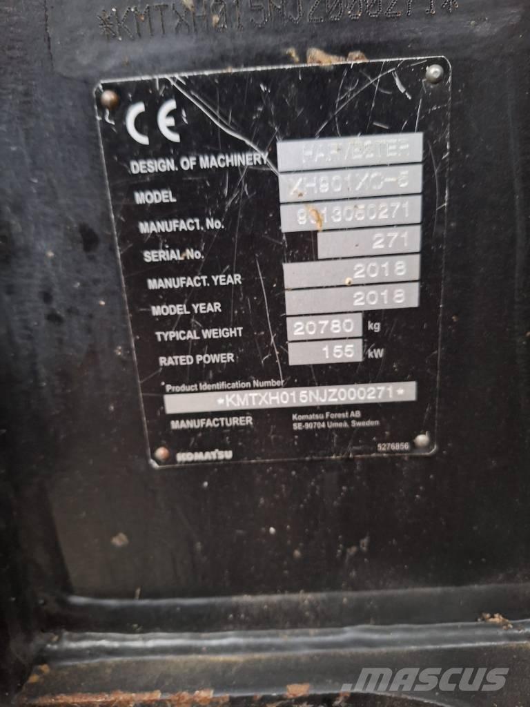 Komatsu 901 XC Cosechadoras