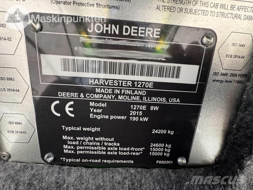 John Deere 1270 E Cosechadoras