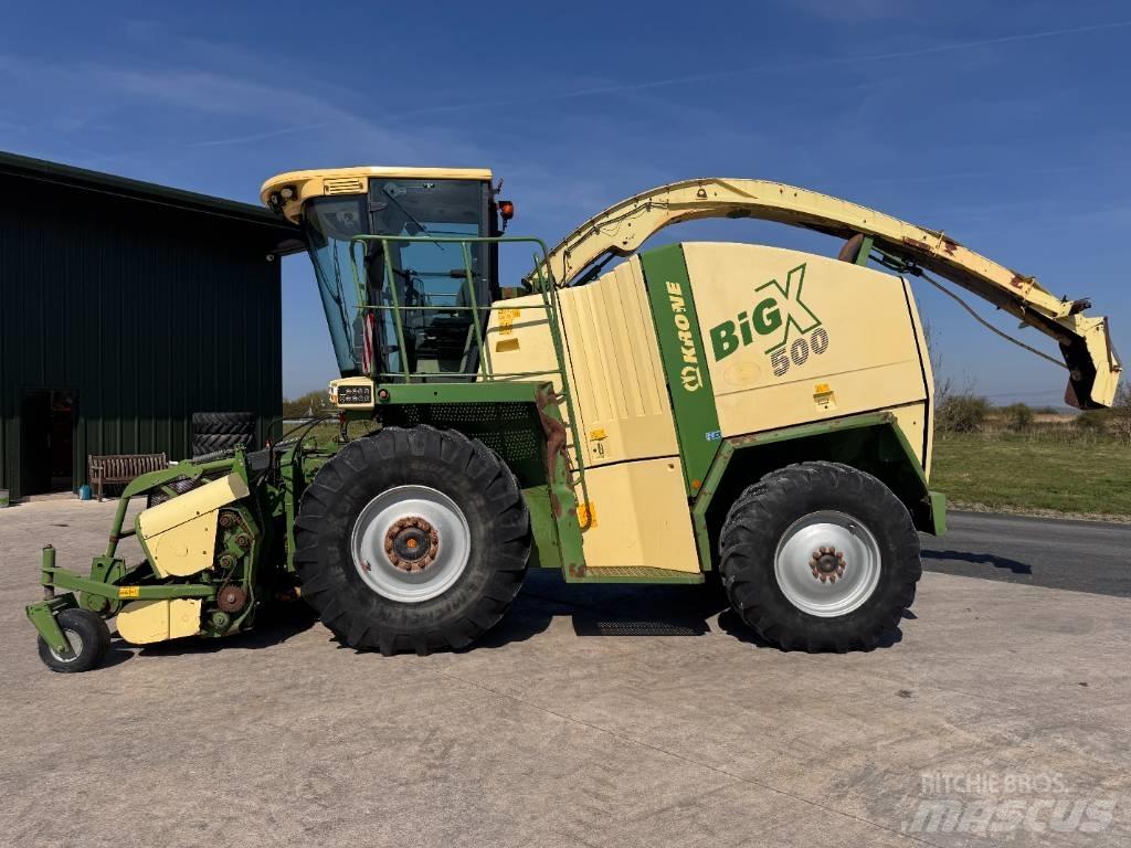 Krone Big X 500 Picadoras de forraje autopropulsadas