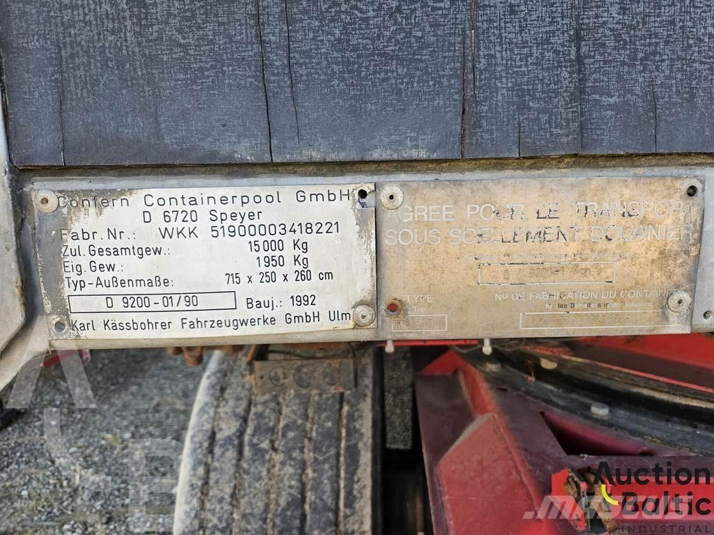 Krone AZ Plataforma plana/laterales abatibles