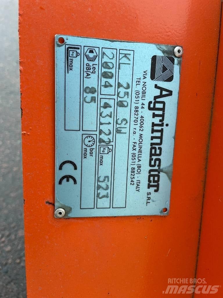 Agrimaster KL 250 SW Segadoras y cortadoras de hojas para pastos