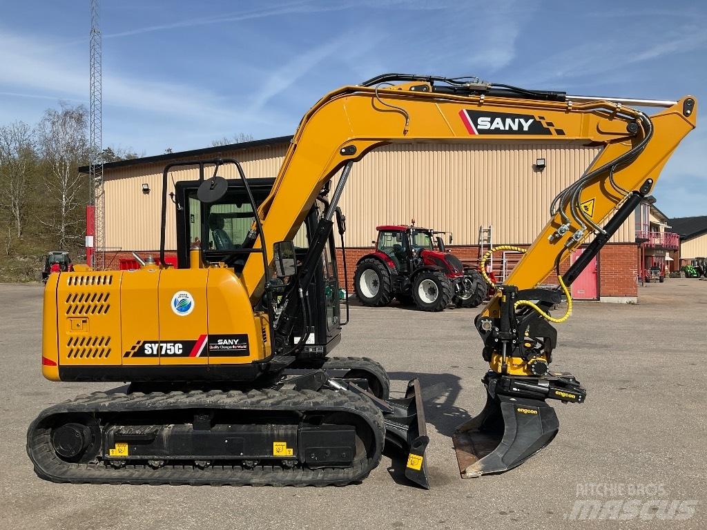 Sany SY 75 C Excavadoras de cadenas