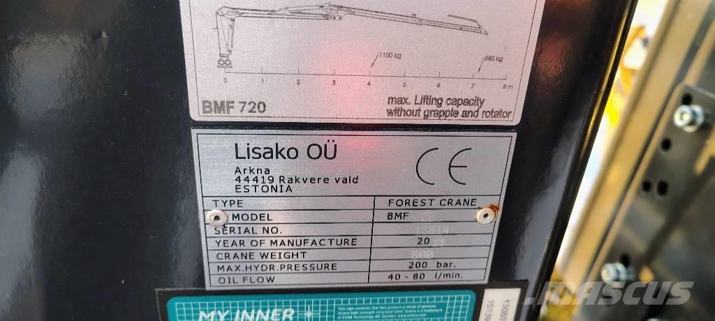 BMF BMF 720 11T1 PRO Remolques forestales