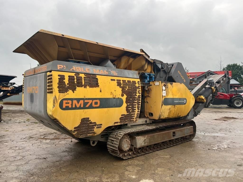 Rubble Master RM 70 Trituradoras móviles