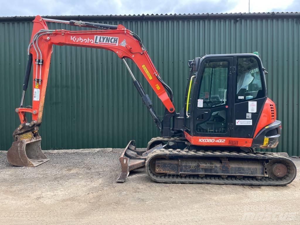 Kubota KX 080-4 Excavadoras 7t - 12t