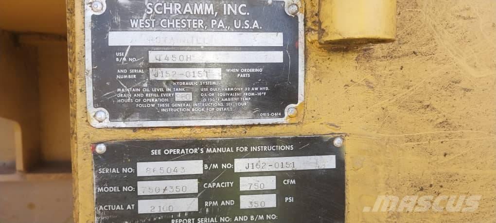  Schramm T450 RC Perforadoras de superficie