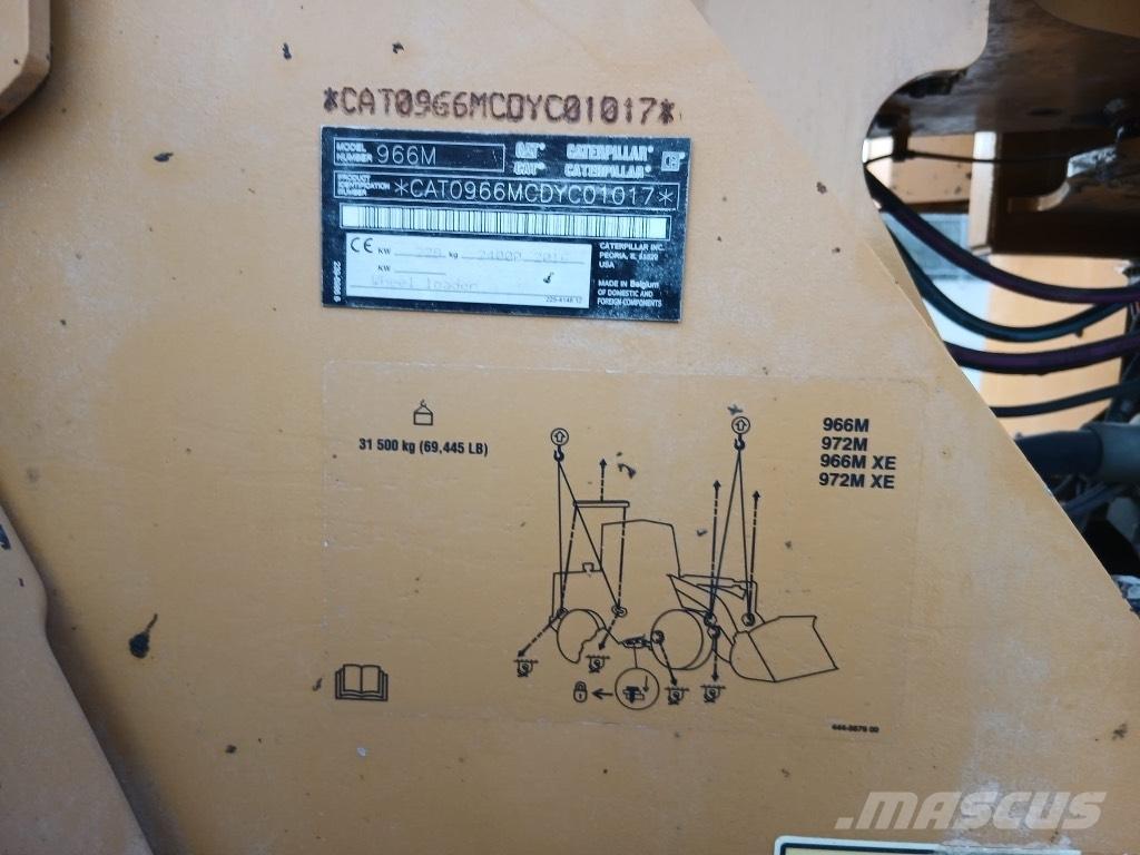 CAT 966 M Cargadoras sobre ruedas