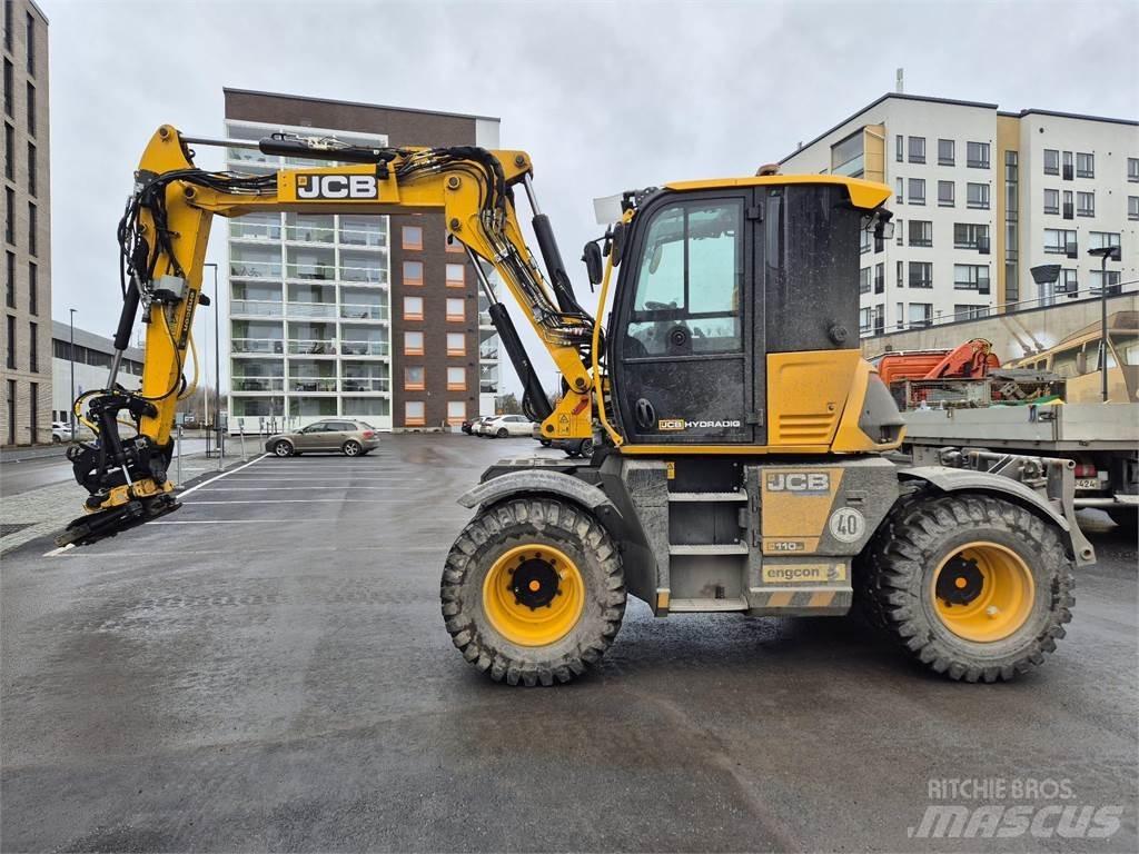 JCB Hydradig 110W Excavadoras de ruedas