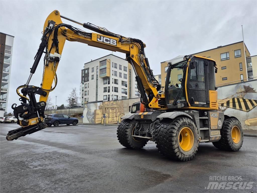 JCB Hydradig 110W Excavadoras de ruedas