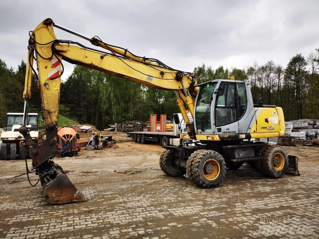 New Holland MH 5.6 Excavadoras de ruedas