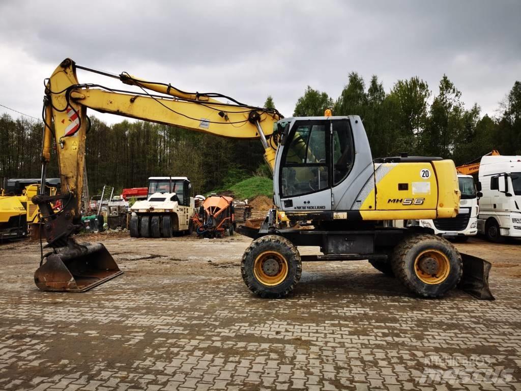 New Holland MH 5.6 Excavadoras de ruedas