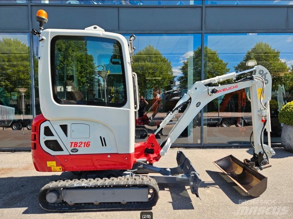 Takeuchi TB 216 Mini excavadoras < 7t