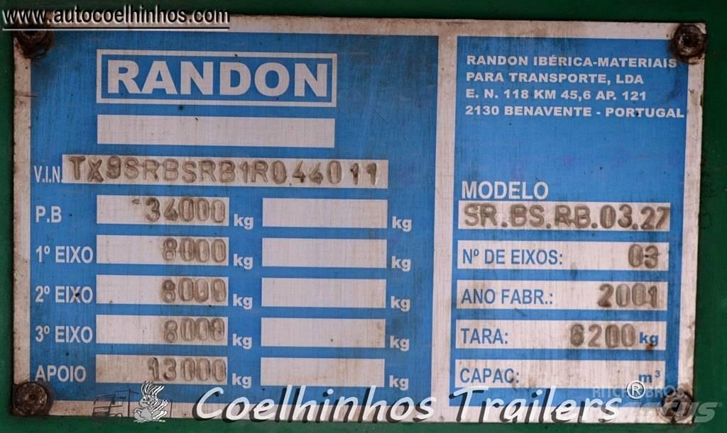  Randon SR.BS.RB0327 Semirremolques de plataformas planas/laterales abatibles