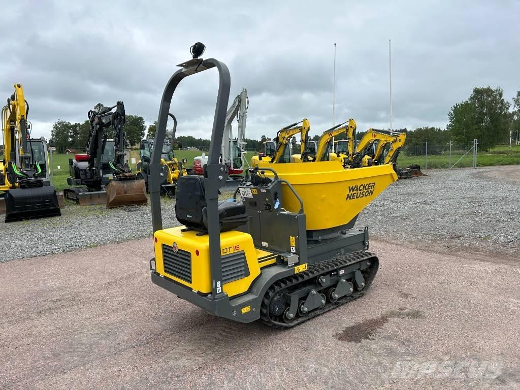 Wacker Neuson DT15 Dúmpers sobre orugas