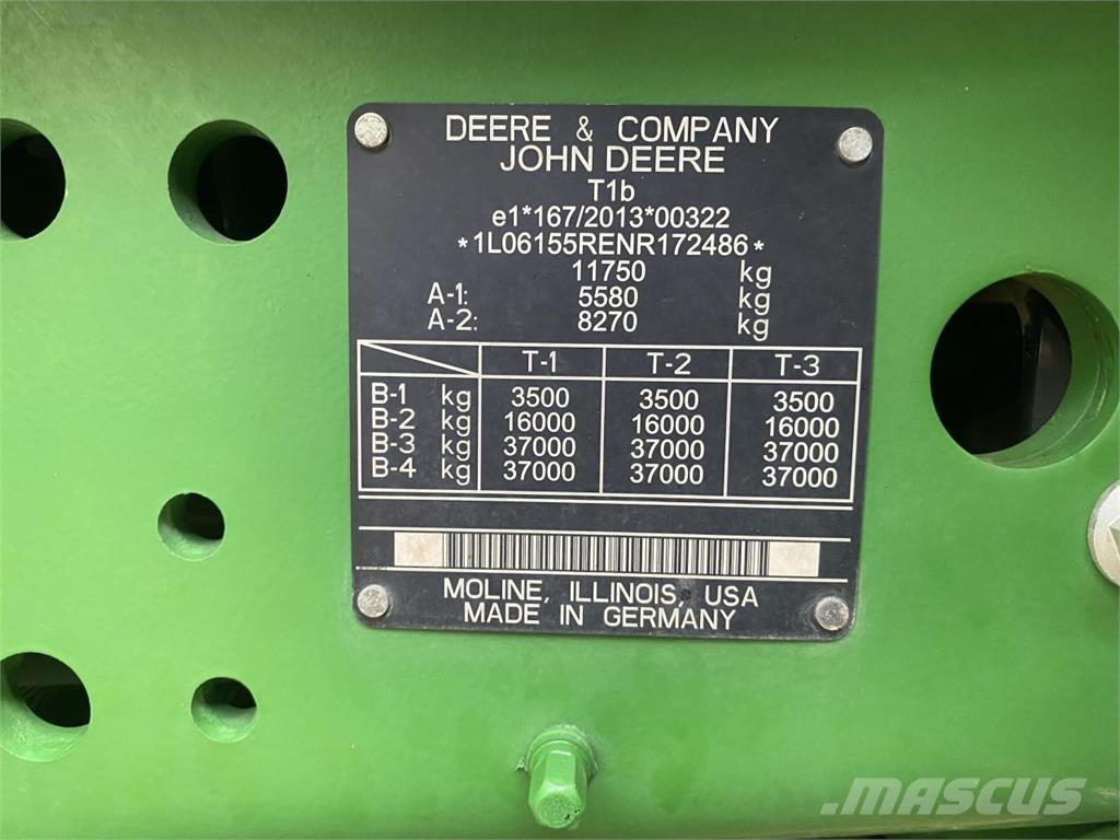 John Deere 6R 155 Tractores