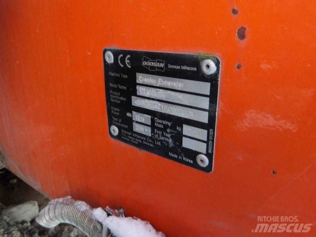 Doosan DX 235 LCR Excavadoras de cadenas
