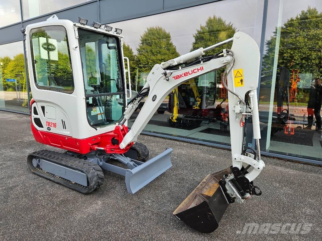 Takeuchi TB 216 Mini excavadoras < 7t