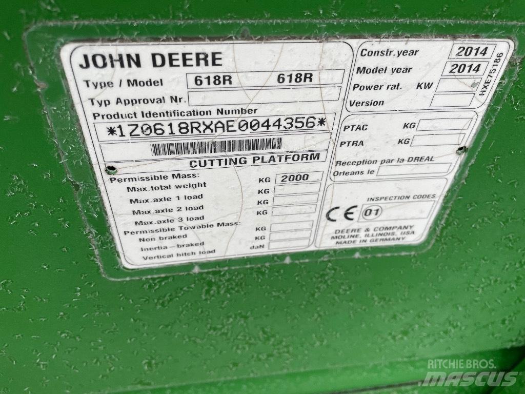 John Deere W 540 Cosechadoras combinadas