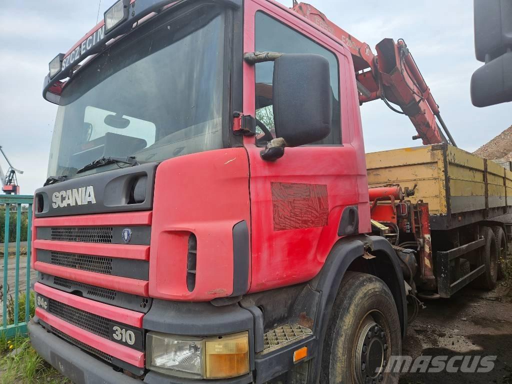 Scania P 94 FASSI Camiones caja cerrada