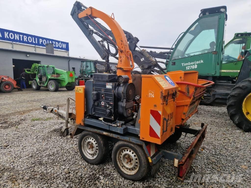 Jensen A340 Trituradoras de madera