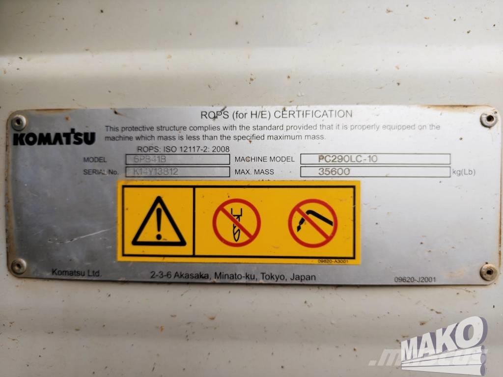 Komatsu PC 290 LC-10 Excavadoras de cadenas