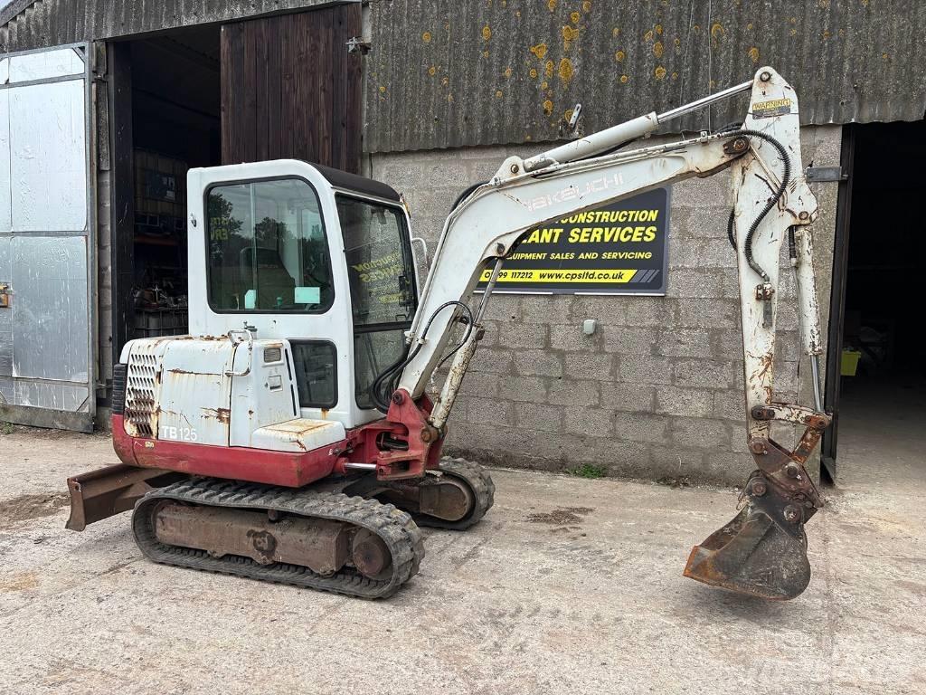 Takeuchi TB 125 Mini excavadoras < 7t