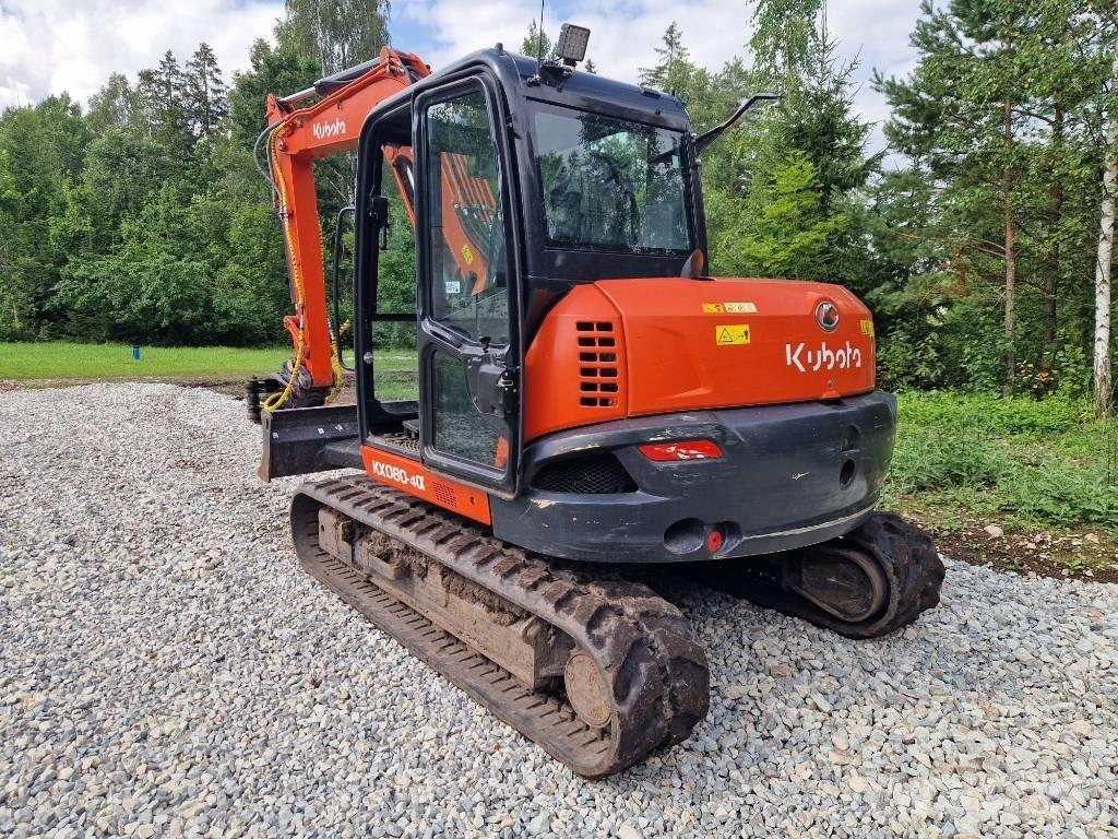 Kubota KX 080-4 Excavadoras 7t - 12t