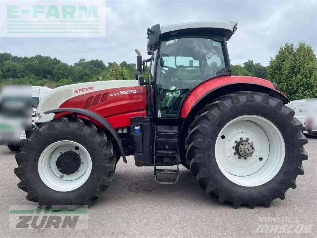 Steyr cvt 6220 Tractores
