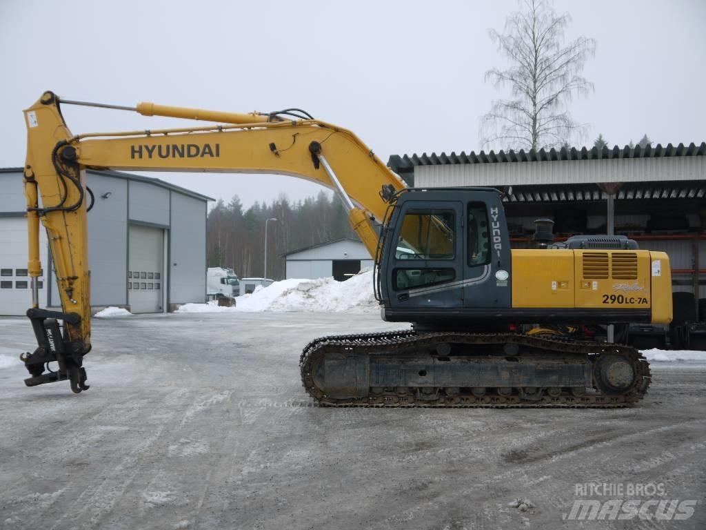 Hyundai R 290 LC-7A Excavadoras de cadenas