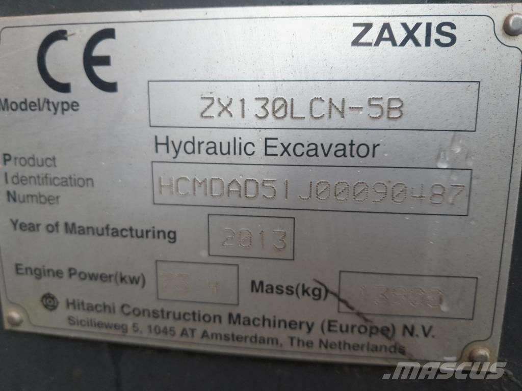 Hitachi Zaxis 130-5 Excavadoras de cadenas