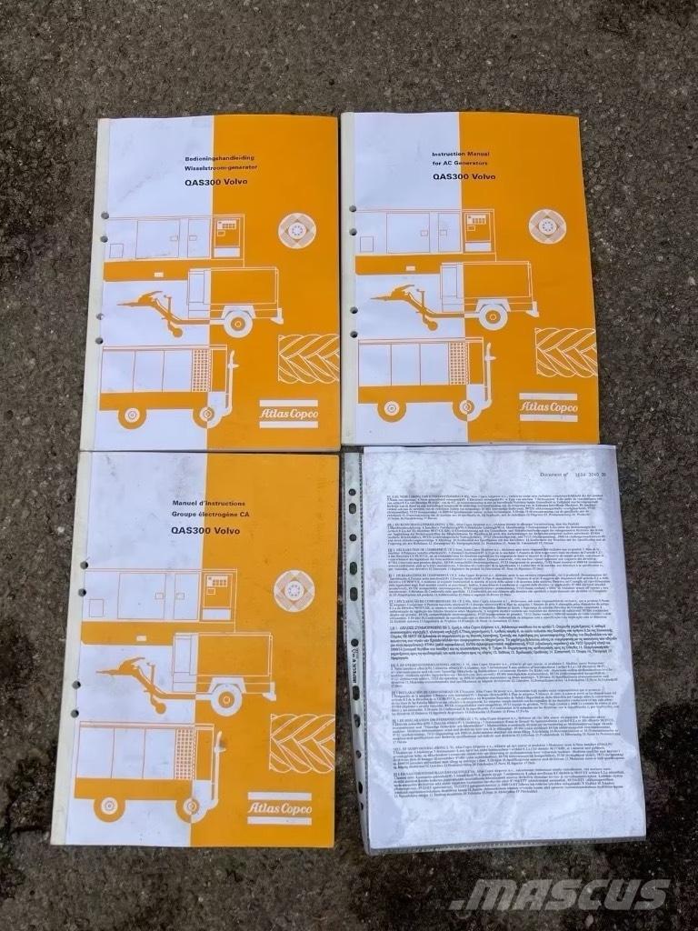 Atlas Copco QAS 300 Generadores diesel