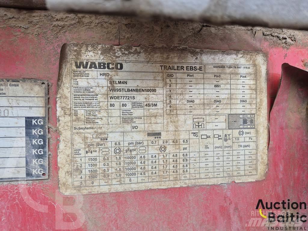 HRD STL M4N Semirremolques con caja de lona