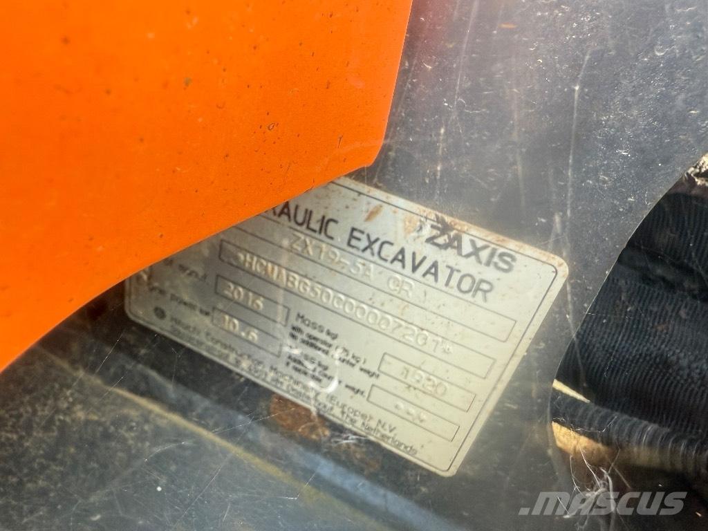 Hitachi ZX 19-5 Mini excavadoras < 7t