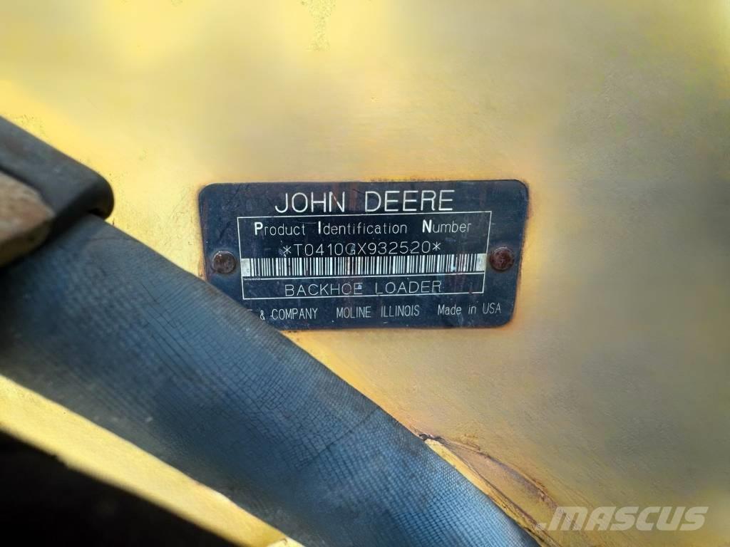 John Deere 410 G Retrocargadoras
