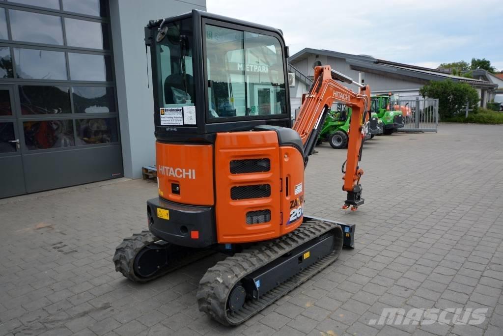 Hitachi ZX 26 U-6 Mini excavadoras < 7t