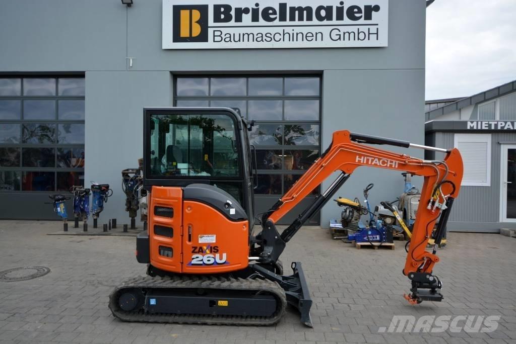 Hitachi ZX 26 U-6 Mini excavadoras < 7t