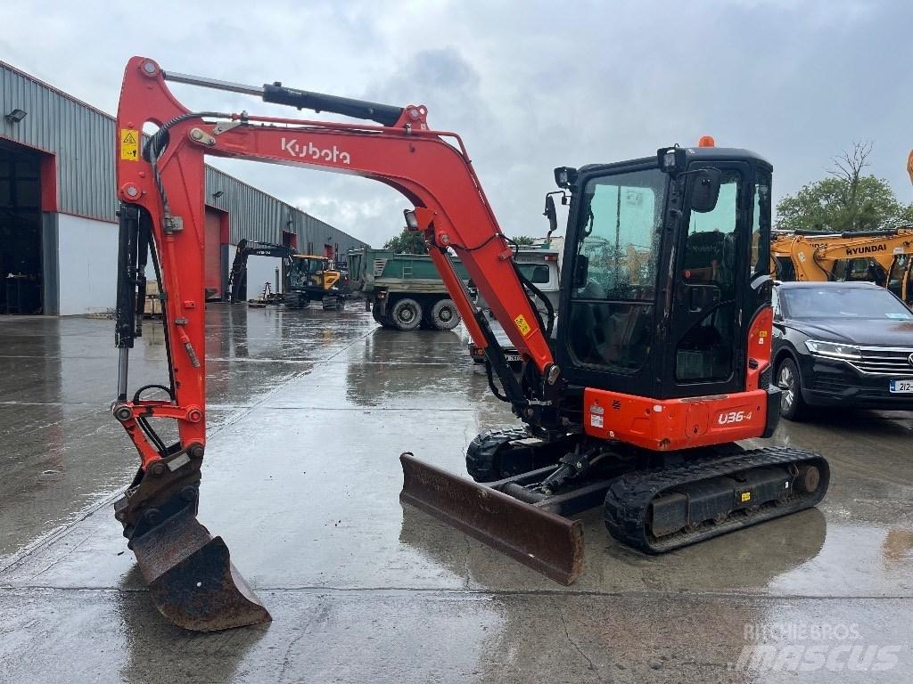 Kubota U 36-4 Mini excavadoras < 7t