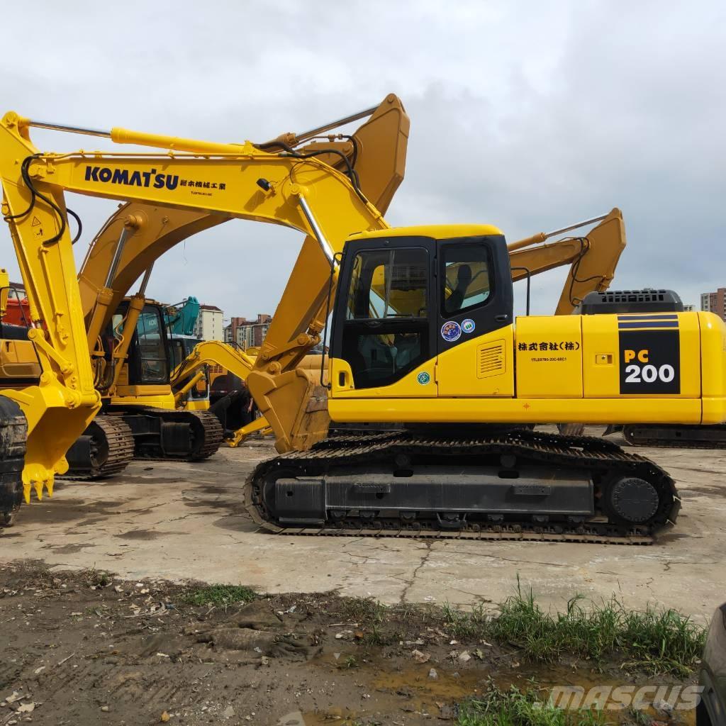 Komatsu PC200-7 Excavadoras de cadenas