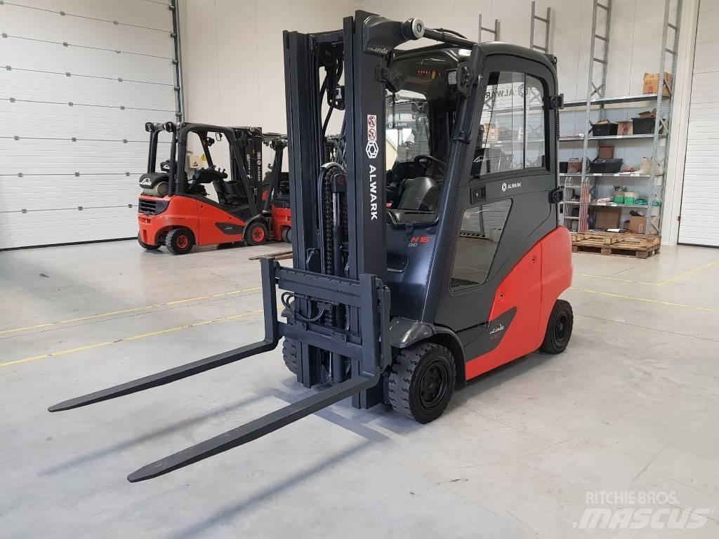 Linde H16D Carretillas diesel