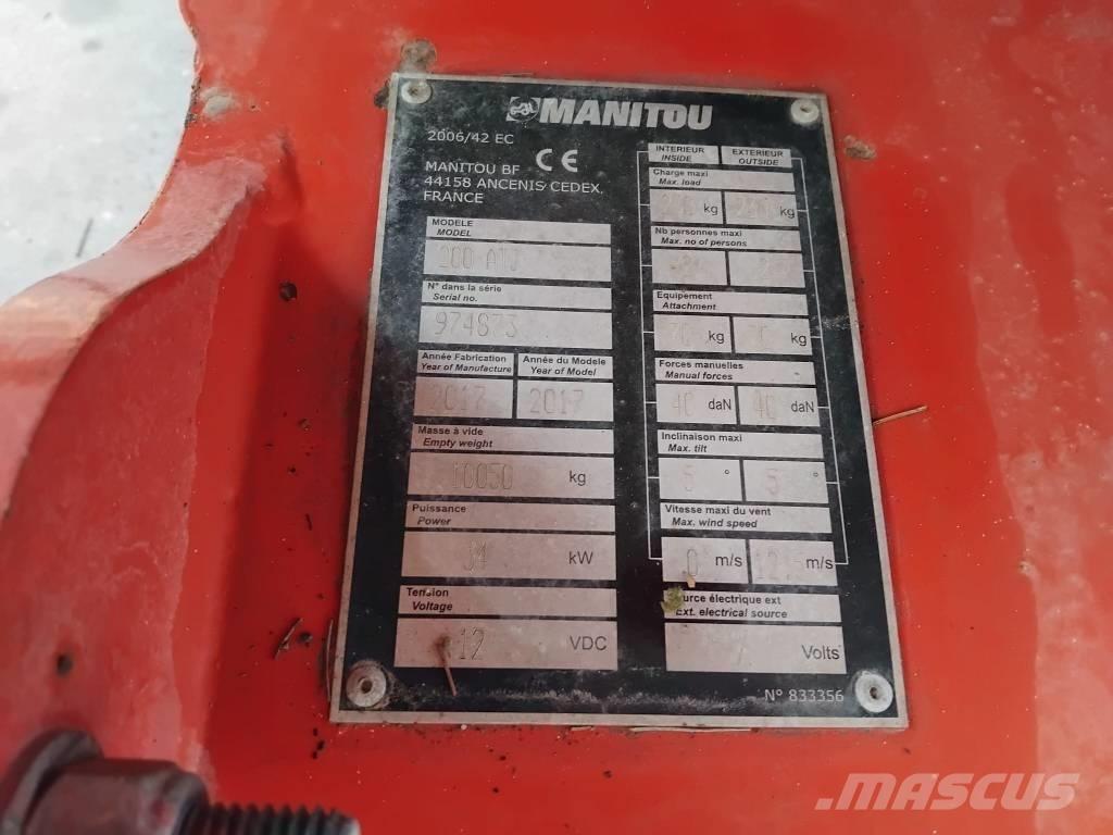 Manitou 200 ATJ Plataforma de trabajo articulada