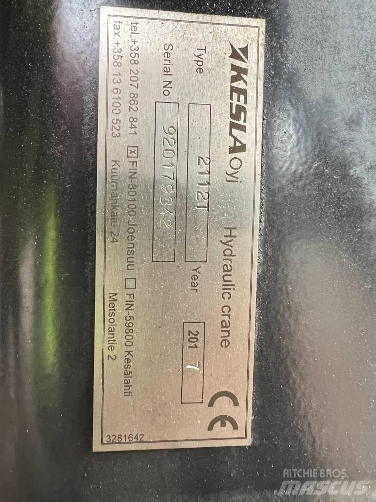 Kesla 2112T Grúas para madera