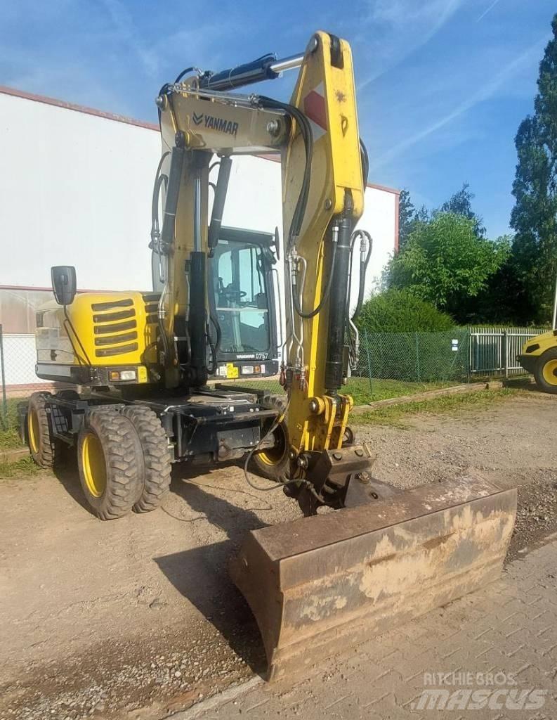 Yanmar B 110 W Excavadoras de ruedas