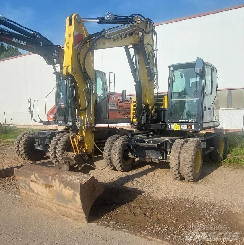 Yanmar B 110 W Excavadoras de ruedas