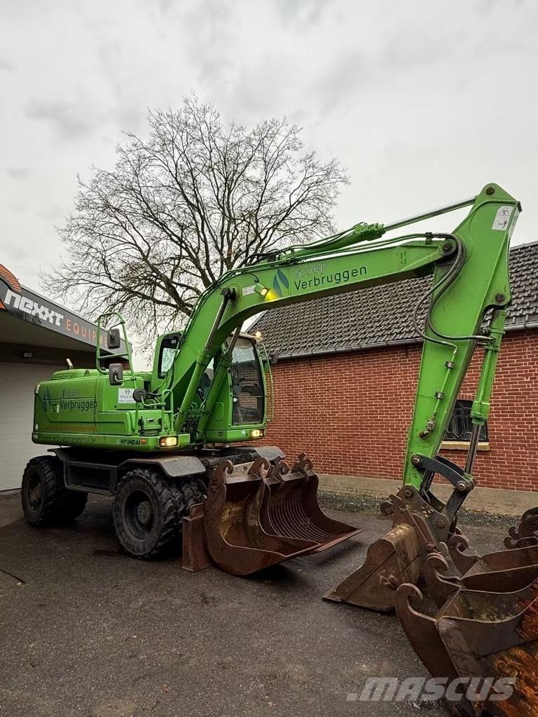 Hyundai R140W-9 Excavadoras de ruedas