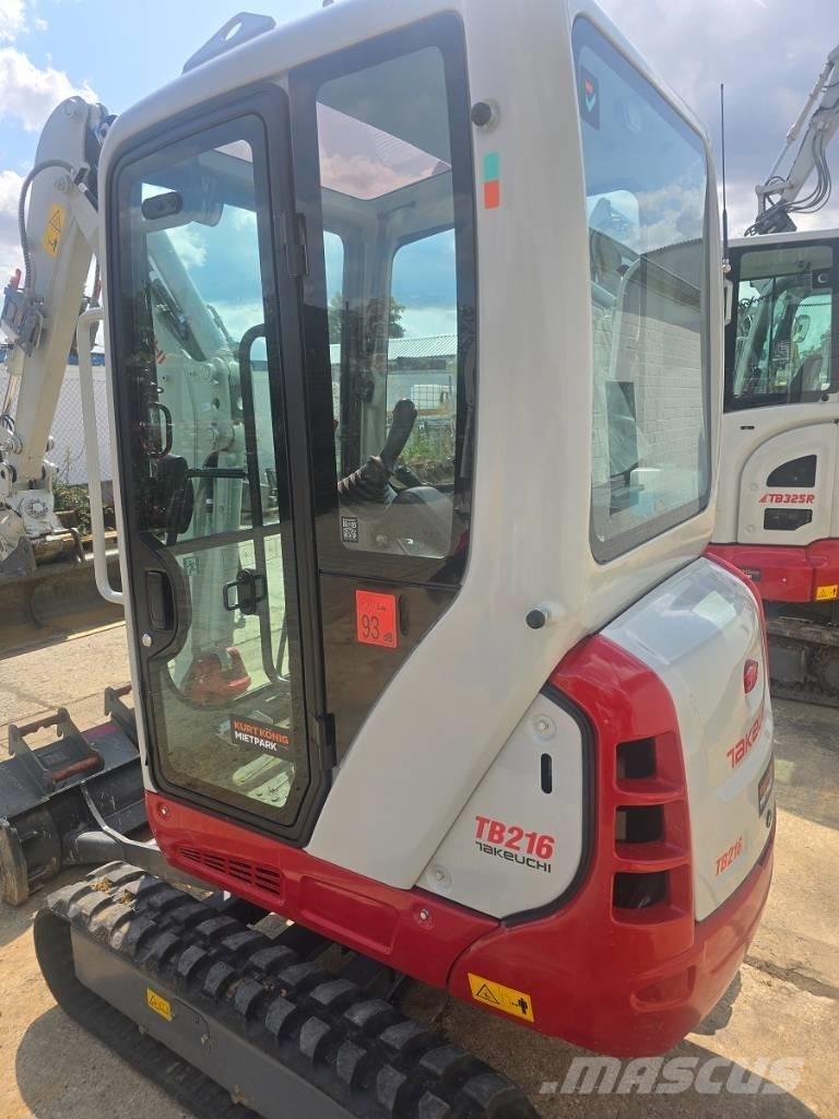 Takeuchi TB 216 A Mini excavadoras < 7t